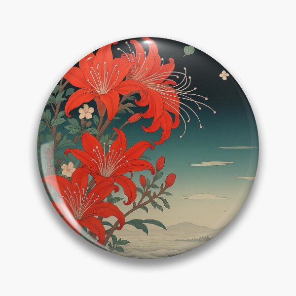 Item preview, Spider Lily Japanese Aesthetic designed and sold by claywalkr.