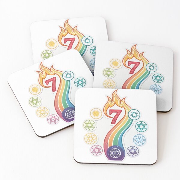 Item preview, Lucky number 7 witch chakras designed and sold by Lucky 777.