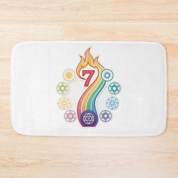 Item preview, Lucky number 7 witch chakras designed and sold by Lucky 777.