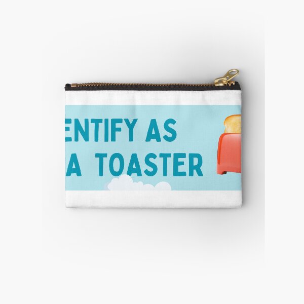 Item preview, I Identify as a Toaster Boxy Square Car Bumper Sticker for Scion XB Nissan Cube Kia Soul Honda Element CRV shit box car designed and sold by SLICEDBANANAS.