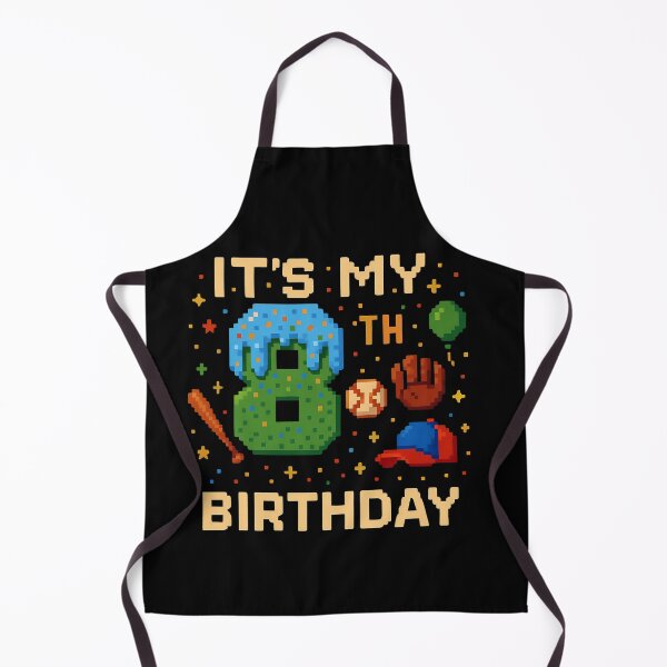 Item preview, 8th Birthday Pixel Baseball Gamer Gift for Boys - Funny Video Game Style designed and sold by CoolCreative.
