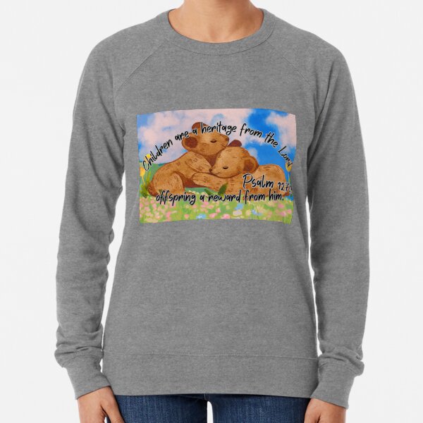 Item preview, Gift of Offspring psalm-127:3- Christian Comfort Art Print designed and sold by skim3080.