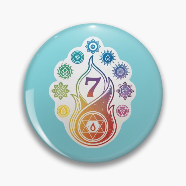 Item preview, Lucky number 7 witch chakras designed and sold by Lucky 777.