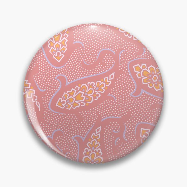 Item preview, Mosaic koi flow in blush pink designed and sold by runcatrun.