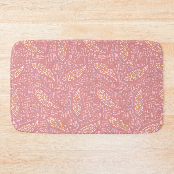 Item preview, Mosaic koi flow in blush pink designed and sold by runcatrun.