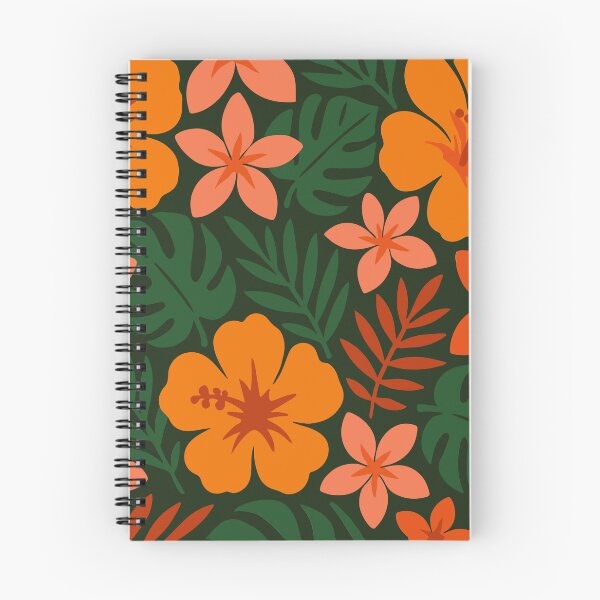 Item preview, Tropical flowers and leaves designed and sold by EchoOfSilence.