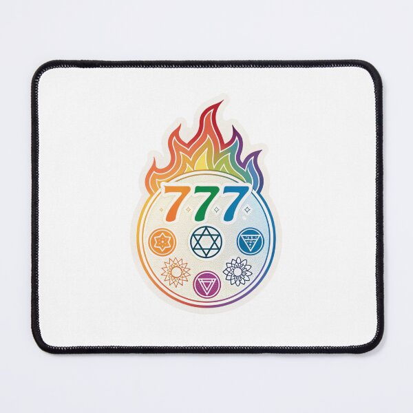 Item preview, Lucky number 777 witch chakras designed and sold by Lucky 777.