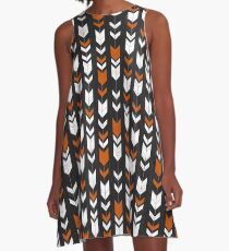 Texas Pfeil 2 A-Linien Kleid