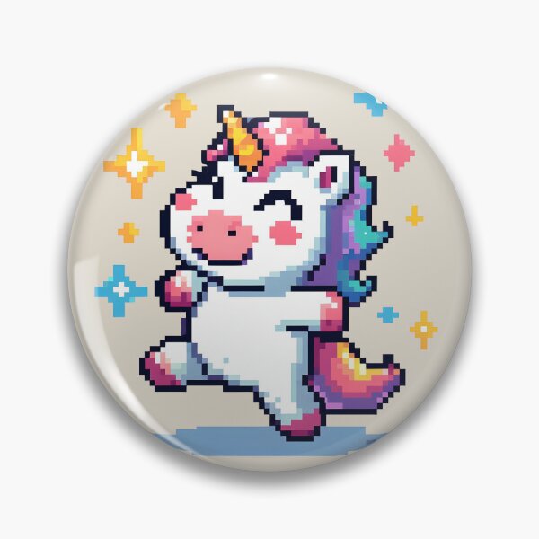 Item preview, Pixel unicorn designed and sold by By Nayla.