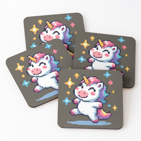 Item preview, Pixel unicorn designed and sold by By Nayla.
