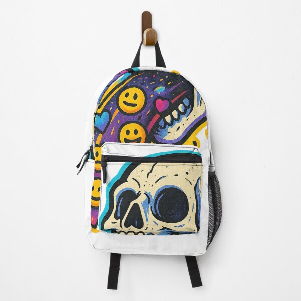 Item preview, Skull Vomiting Emojis – Dark Humor Aesthetic Design designed and sold by VIBE CRAFT STUDIO.