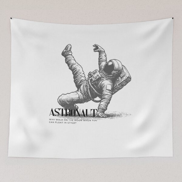 Item preview, Funny Astronaut. designed and sold by Solverse_sun.