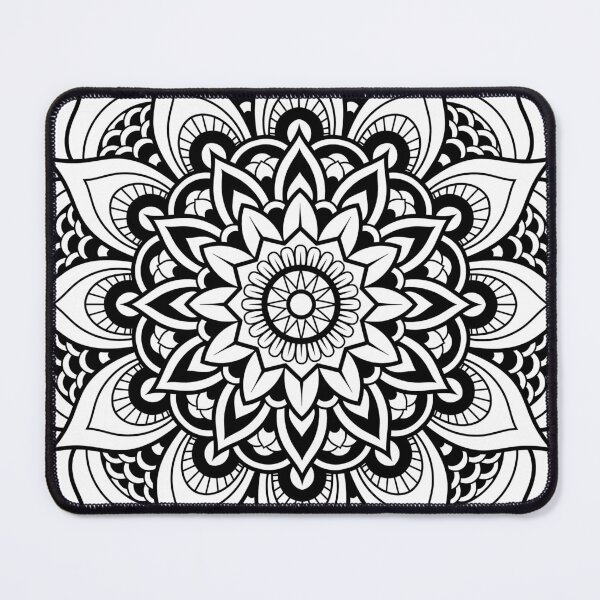 Item preview, “Geometric Peace – Hand-drawn Mandala Linework” designed and sold by PigpanStickerrr.