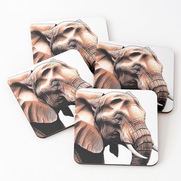 Item preview, Mighty Elephant – Majestic Strength in Motion designed and sold by CharlieMakes.