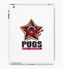 Pugs Not Drugs iPad Case/Skin