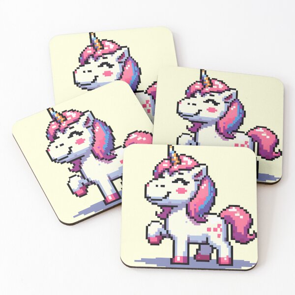 Item preview, Pixel unicorn designed and sold by By Nayla.