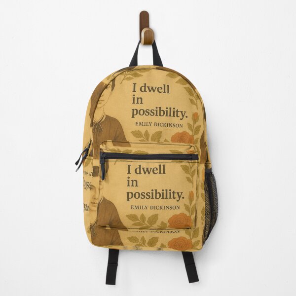 Item preview, I dwell in possibility, Emily Dickinson designed and sold by Mauswohn.