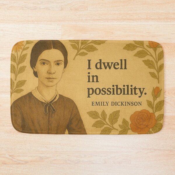 Item preview, I dwell in possibility, Emily Dickinson designed and sold by Mauswohn.