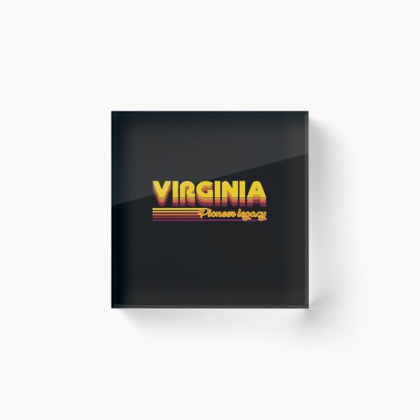 Item preview, cool Virginia USA state design designed and sold by RetroMaritalArt.