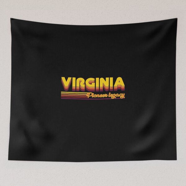 Item preview, cool Virginia USA state design designed and sold by RetroMaritalArt.