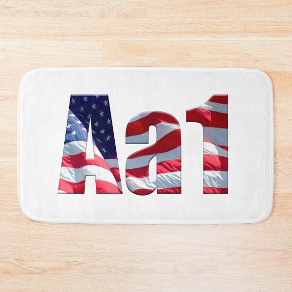 Item preview, Credit rating Aa1 with an overlay of the American Stars and Stripes flag designed and sold by funkyworm.