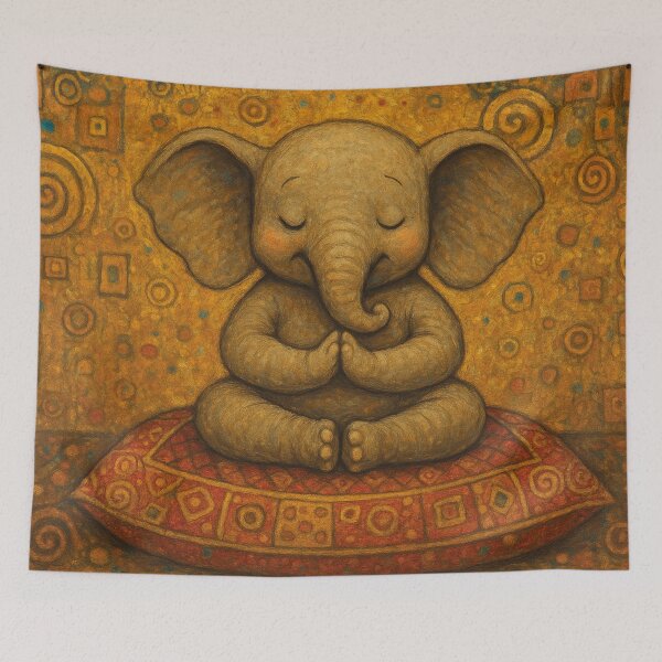 Item preview, Mindfulness with the little elephant designed and sold by Mauswohn.