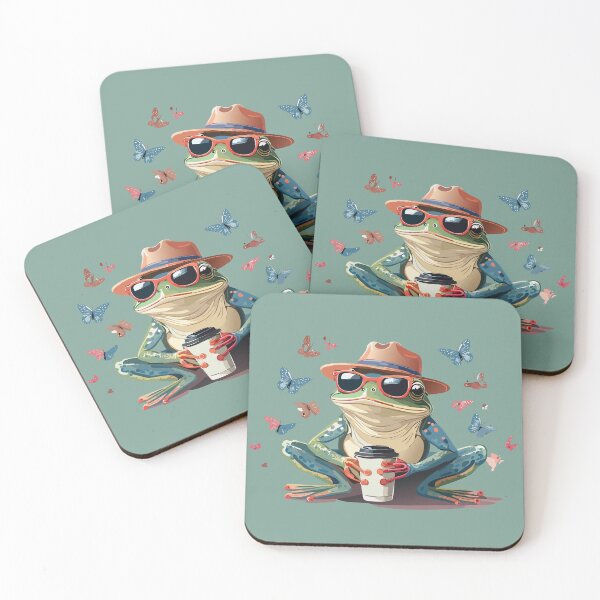 Item preview, Cool Holiday Frog with Style designed and sold by Limmagin.