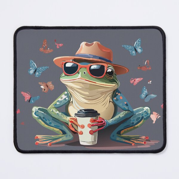 Item preview, Cool Holiday Frog with Style designed and sold by Limmagin.