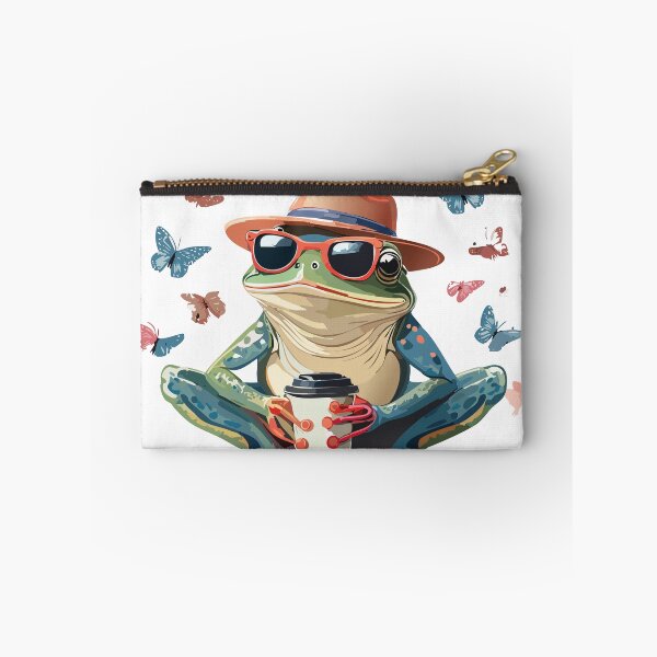 Item preview, Cool Holiday Frog with Style designed and sold by Limmagin.