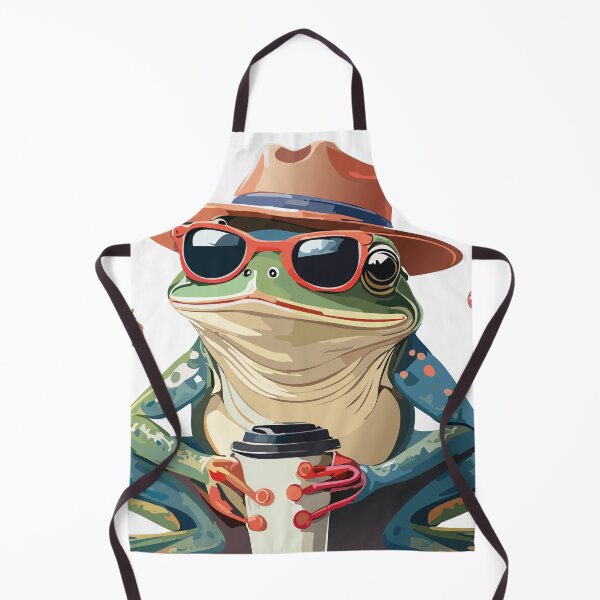 Item preview, Cool Holiday Frog with Style designed and sold by Limmagin.