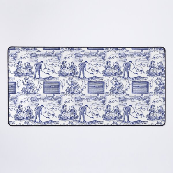 Item preview, Only Murder on Maple St - Toile De Jouy designed and sold by holu_designs.