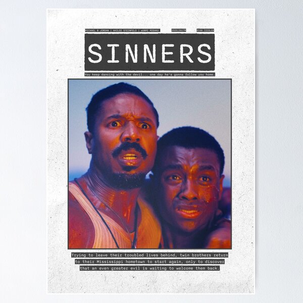 Item preview, Sinners Movie designed and sold by TeeSnoop.