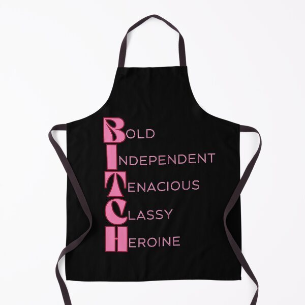 Item preview, Bitch-Bold Independent Tenacious Classy Heroine, In Pink Text designed and sold by HappyHavenStu.