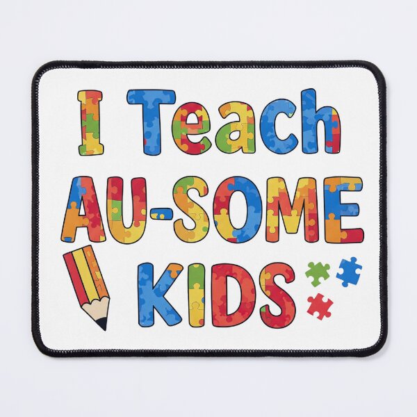 Item preview, Autism Awareness Shirts | I Teach Au-Some Kids Tee for Autism Moms & Teachers | Back to School Gift - Autism Advocates designed and sold by SlocifieShop.
