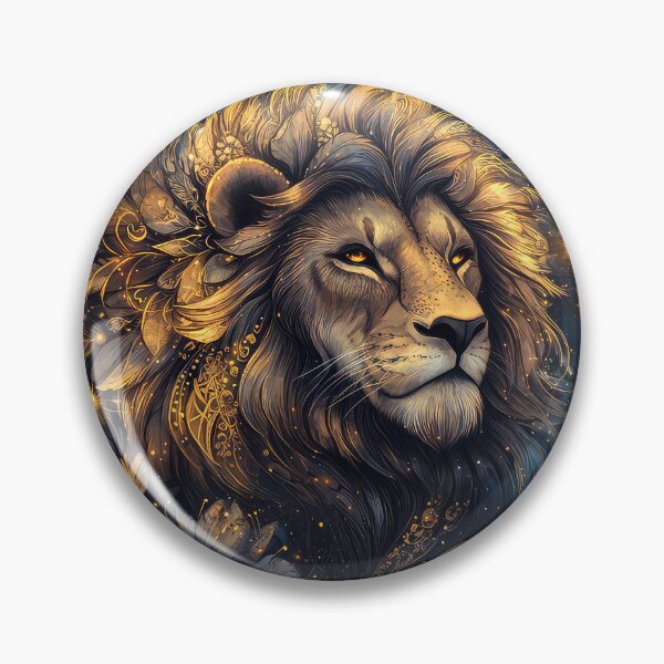 Item preview, Majestic Lion Stars Fire designed and sold by thewandswant.