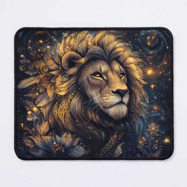 Item preview, Majestic Lion Stars Fire designed and sold by thewandswant.