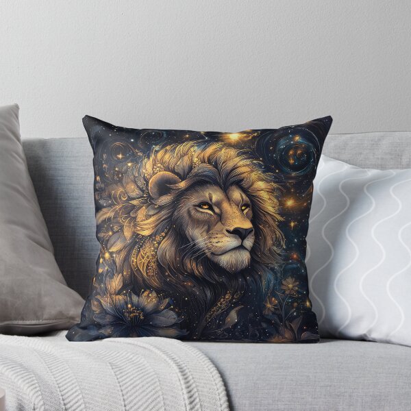 Item preview, Majestic Lion Stars Fire designed and sold by thewandswant.