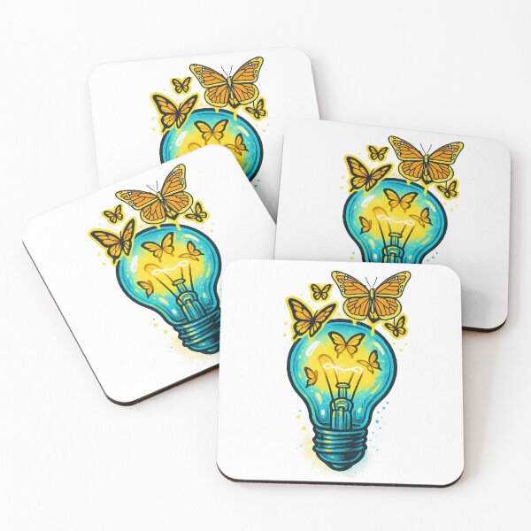 Item preview, Bright Ideas – Butterflies in a Light Bulb designed and sold by VIBE CRAFT STUDIO.