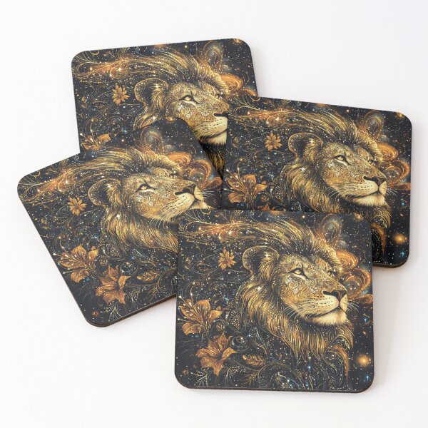 Item preview, Majestic Lion Stars Fire designed and sold by thewandswant.