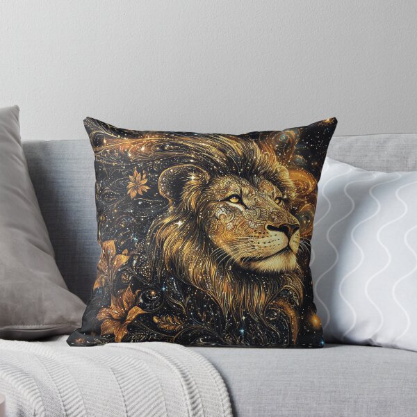 Item preview, Majestic Lion Stars Fire designed and sold by thewandswant.