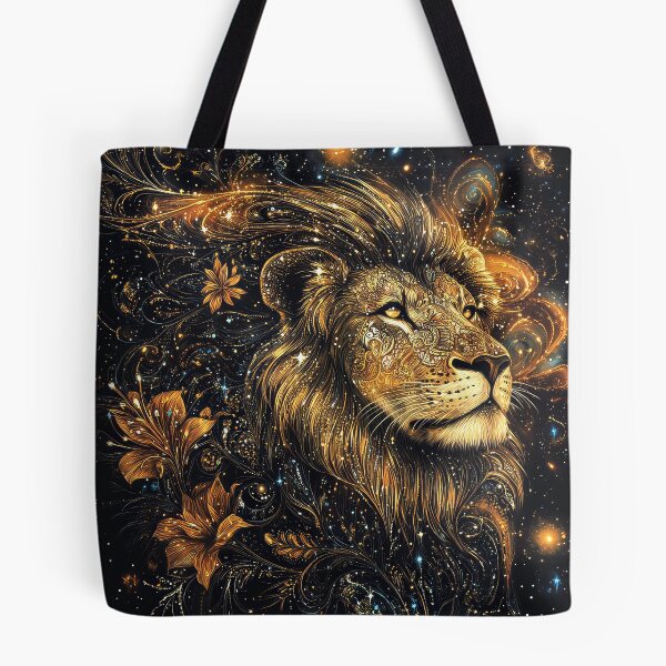 Item preview, Majestic Lion Stars Fire designed and sold by thewandswant.