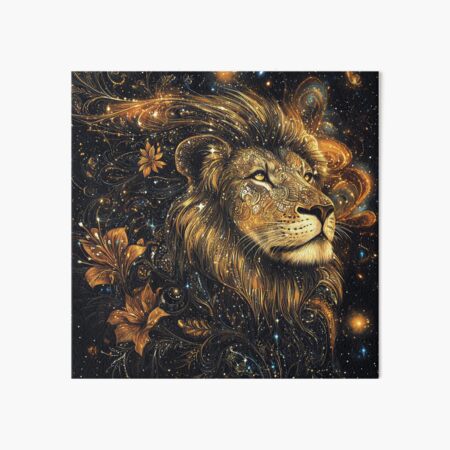 Item preview, Majestic Lion Stars Fire designed and sold by thewandswant.