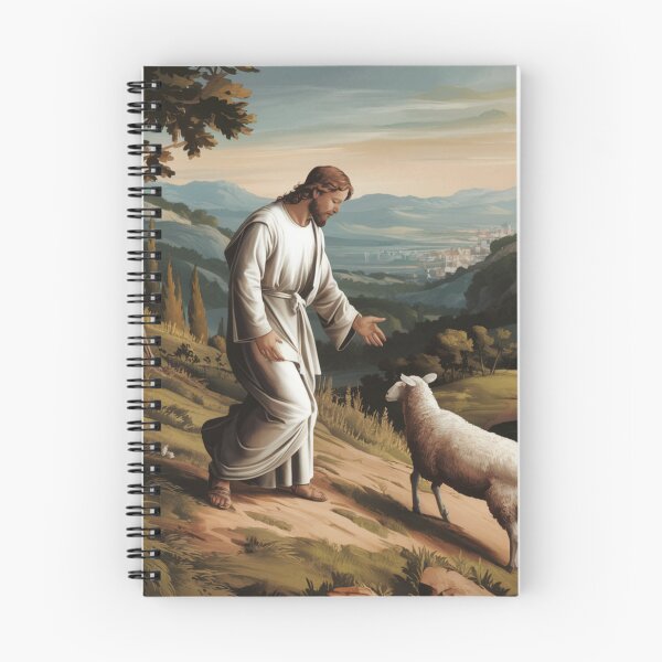 Item preview, "JESUS SHEEP. JESUS AND THE LOST SHEEP . JESUS WITH LAMB designed and sold by Obinne.