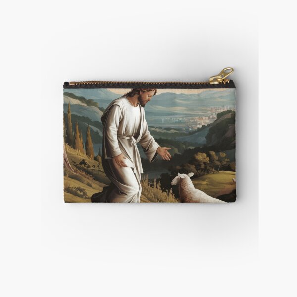 Item preview, "JESUS SHEEP. JESUS AND THE LOST SHEEP . JESUS WITH LAMB designed and sold by Obinne.