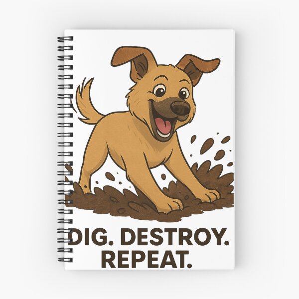 Item preview, Escape Artist in Training – Funny Cartoon Dog Design designed and sold by PettyWithPurpose.