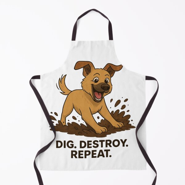 Item preview, Escape Artist in Training – Funny Cartoon Dog Design designed and sold by PettyWithPurpose.