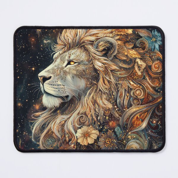Item preview, Majestic Lion Stars Fire designed and sold by thewandswant.