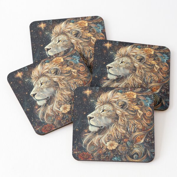 Item preview, Majestic Lion Stars Fire designed and sold by thewandswant.