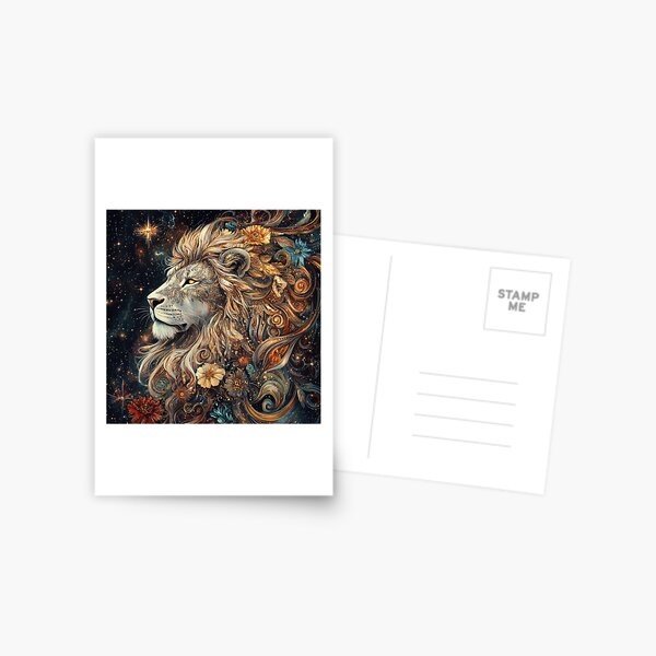 Item preview, Majestic Lion Stars Fire designed and sold by thewandswant.