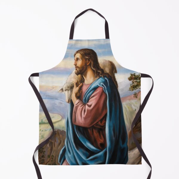 Item preview,  JESUS LEAVING THE 99 TO FIND 1. JESUS WITH LAMB designed and sold by Obinne.